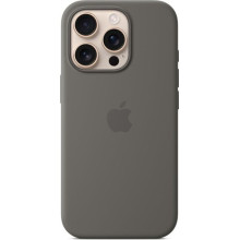 Apple MYYL3ZM/A Silikon Case mit MagSafe für iPhone 16 Pro - grey